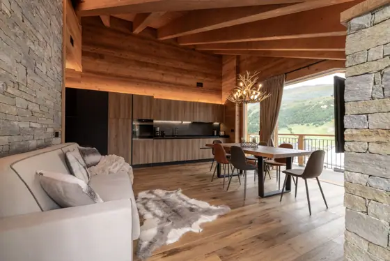 Living, Chalet Pandora Livigno, foto 1