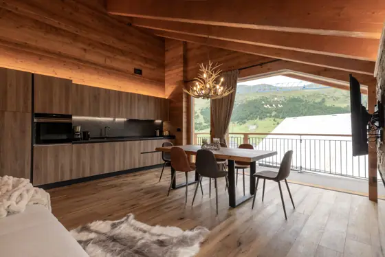 Living, Chalet Pandora Livigno, foto 9